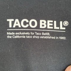 Taco Bell T-Shirt 2XL Live Mas Est 1962 Cali Double Sided Tee Fast Food Uniform