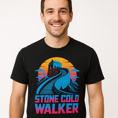 The Great Wall Of China T-Shirt – “Stone Cold Walker” Graphic Tee