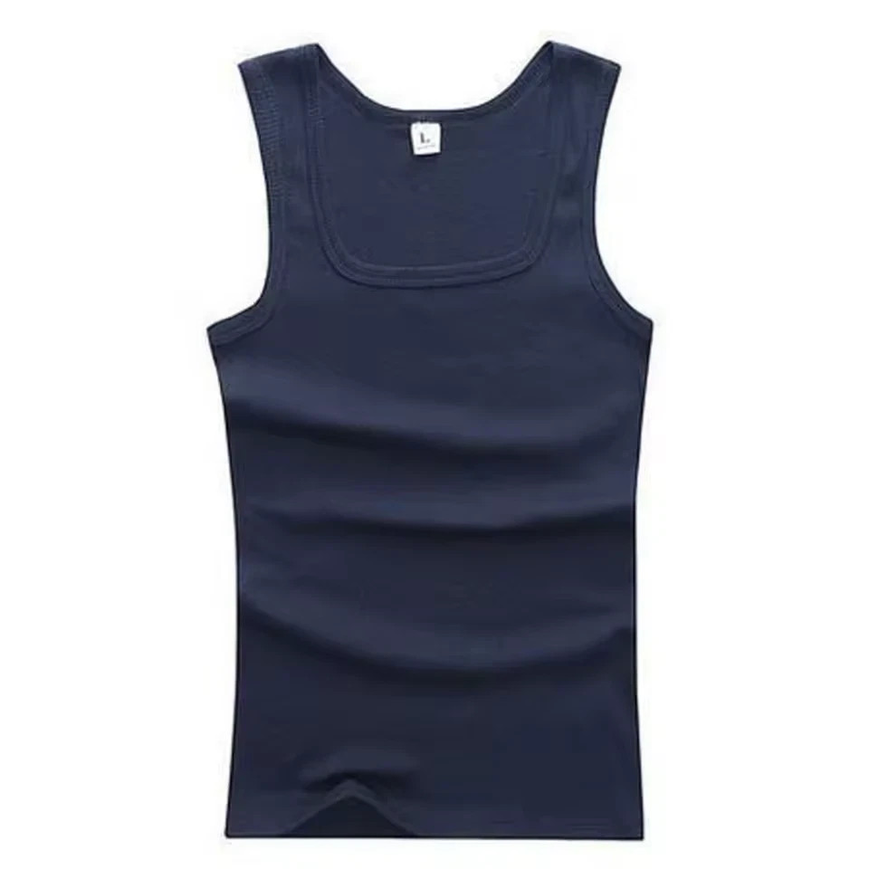 Men’s Tank Top A-Shirt Wife Beater Undershirts Size S-4XL