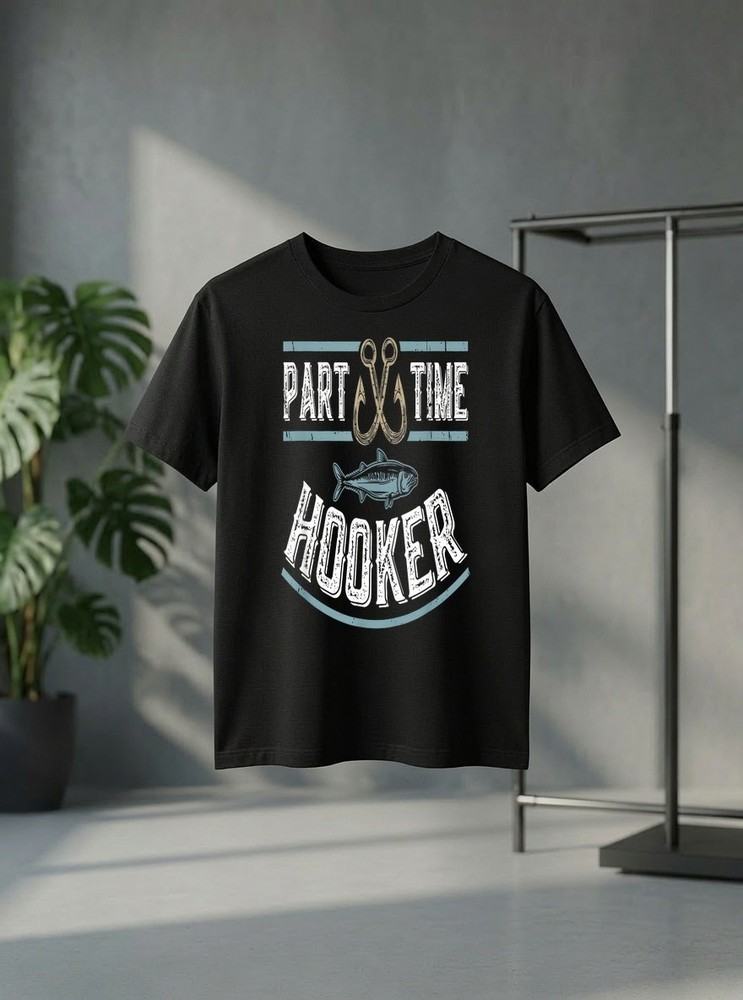 Part Time Angler Fishing Funny Gift for Men Shirt