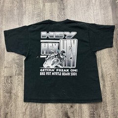 Vintage Bike Fest Fat Albert Junkyard Gang T Shirt Freak On Beach 2001 XL