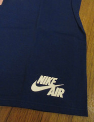 Nike Air Force 1 Pilot Mascot Tee T-Shirt Size Large Blue Astronaut AH6969 455