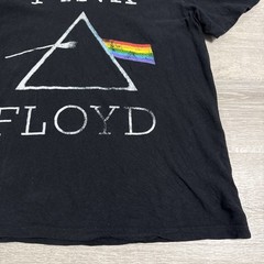 Pink Floyd Shirt Dark Side Of The Moon Prism Logo Men’s Black Large Tee
