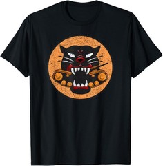 NEW LIMITED WW2 Tank Destroyer Division Panther Patch Tank Destroyer T-Shirt