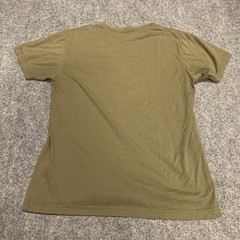 Vuori Mens Crew Neck Logo Tee T-shirt Top Green Size Small Sports Outdoor Yoga