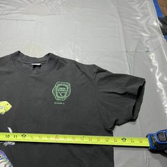 Velva Sheen Shirt Mens XL Black Earth Science Dive Center Ocean Fish Graphic Tee