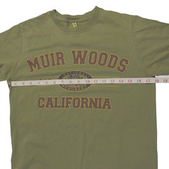 econscious Muir Woods California T-shirt Men’s Small Green Nature Outdoor Trees