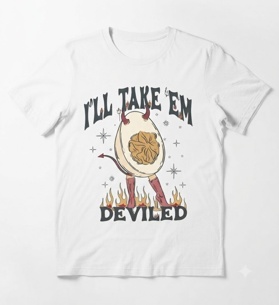 Halloween Shirt, I’ll Take ‘Em T-Shirt, Deviled Shirt,Halloween Costume Ghouls