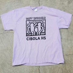 Light Purple Keith Haring Famous Best Buddies Artwork