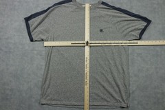 Marine Layer Shirt Mens Large Gray Raglan Athletic Tee Soft Re-Spun Logo Top
