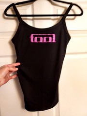 tool band tank top tool crop top tool Pink Glitter shirt choose any Size XXs-2x