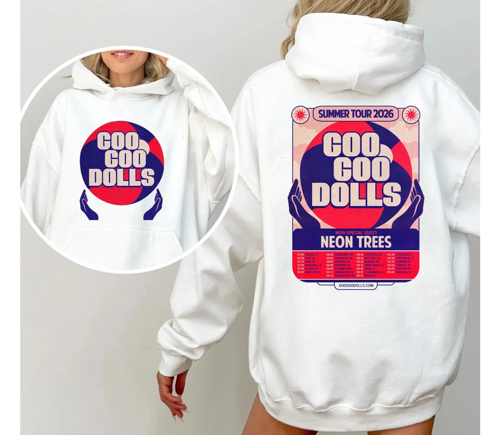 Goo Goo Dolls Summer Tour 2026 Or Hoodie
