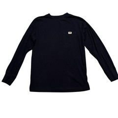 The Normal Brand CIRCLE BACK LOGO LONG SLEEVE TEE Navy Size Smalll
