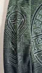 American Fighter Coalmont Waffleknit Med Military Green/Blk Foil Graphics