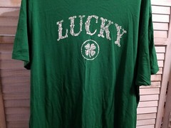 Way to Celebrate St Patricks Day Mens Shirt Size 2XL Green Graphic Short Sleeve