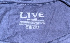 Live Rock Band 2022 Tour Concert Tee Alternative Rock NWOT