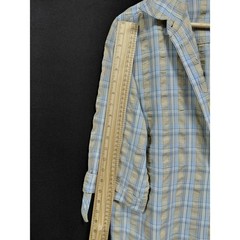 Weekend Plaid Button-Up Shirt Blue
