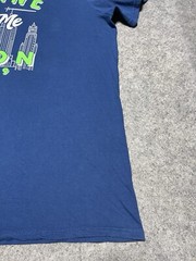 Imagine NATION Mercy Me Tour 2019 NYC Graphic Concert XL 2 Sided Shirt Blue
