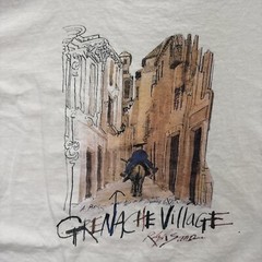 Vintage Ralph Steadman Shirt Mens XL White Art Abstract Vineyard Brewery Beer