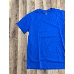 Athletic Works T-Shirt Mens Small Blue Adult Recycled Blend Short Sleeve