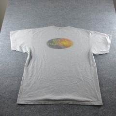 VINTAGE Nike Shirt Mens XL? Gray Clean Your Clock Basketball Graphic Logo 90s