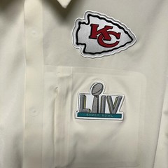 Nike KC Chief Performance Shirt Mens XXL Beige L/S Pullover NFL On Field Dri Fit