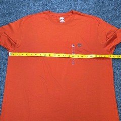 Timberland T-Shirt Men’s Size Large Orange Since 1973 Graphic 100% Cotton New