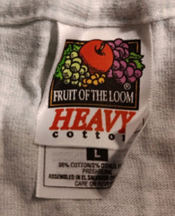 Vtg Lg FOTL St. Louis Union Station Graphic Single Stitch T Shirt W/ Flanel Cuff