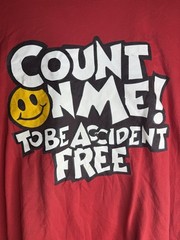 Vintage Y2K Wal-Mart Count On Me To Be Accident Free Safety Greeter T-Shirt 3XL