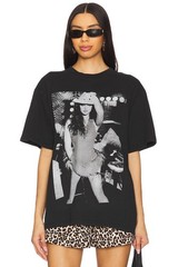 90s Britney Spears Retro Style Black Classic T shirt Short sleeve tee NH29293
