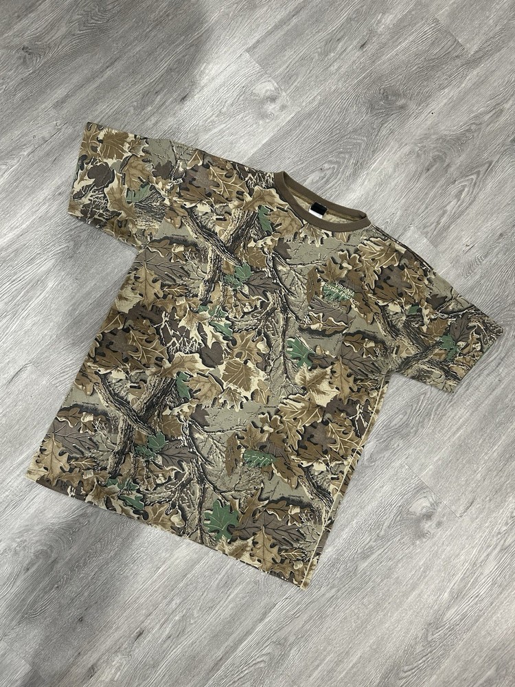 Ace Sportswear Advantage Camouflage Pocket Short Sleeve Crew Neck Tee Men’s L/XL
