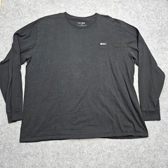 Black Clover Shirt Men XXL Black Long Sleeve *see Pics (small Holes)