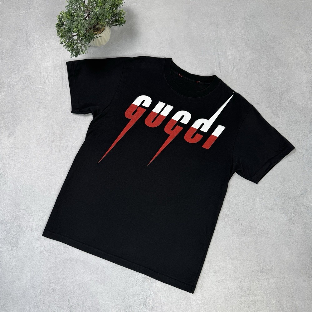 Gucci Noir Men T Shirt Size M Black