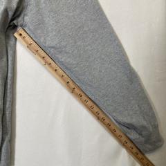 Carhartt Long Sleeve Shirt Mens L Large Regular Gray K231 HGY Logo Crew Neck Tee