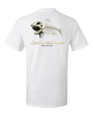 Salt Addiction Saltwater Bonefish Flats Fishing Short Sleeve T Shirt Ocean