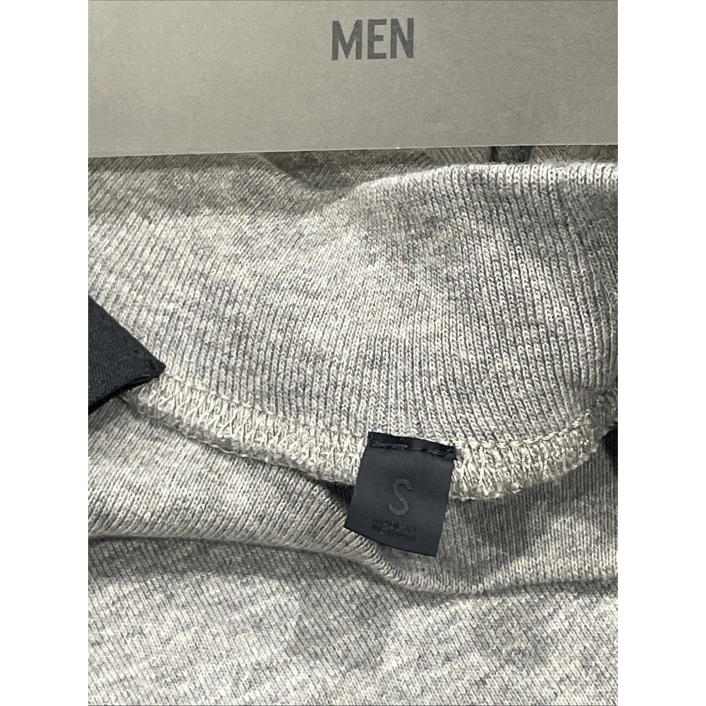 Fear of God Essentials Long Sleeve T-Shirt- Small Oversize Dark Heater New Gray