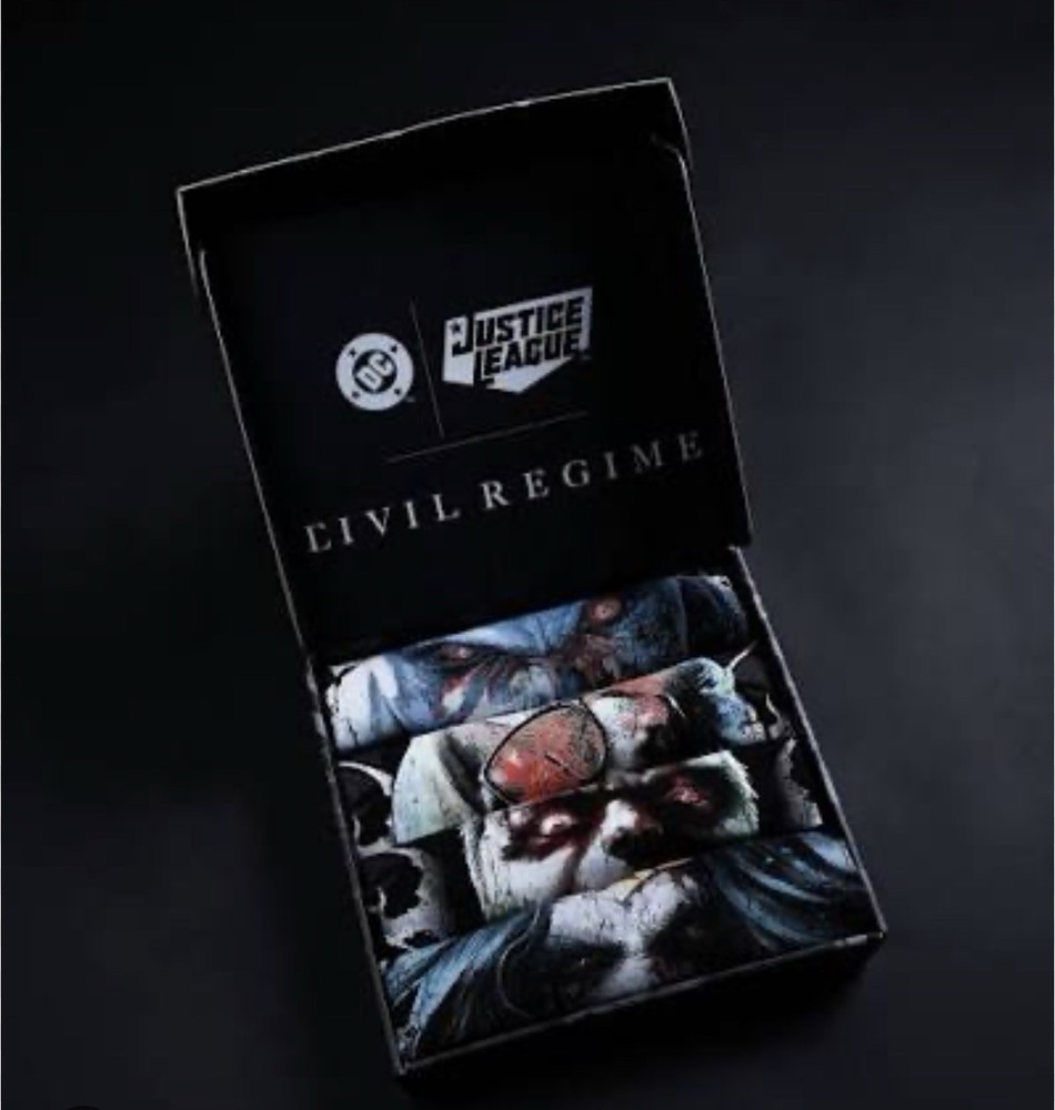 DC x Civil Regime zombies box set size large NEW