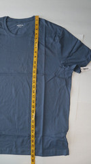2 packs Men’s Slim-Fit Short Sleeve 100% Cotton Crewneck T-Shirt XL Blue