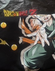 Civilregime Dragon Ball Z Trunks Graphic Print Black Crew Neck T-Shirt L