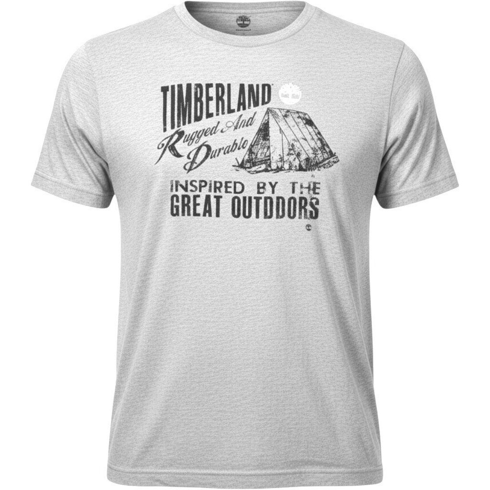 Timberland Great Outdoors T-Shirt Men’s Size XL Gray Cotton Short Sleeve NWT