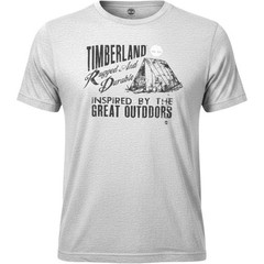 Timberland Great Outdoors T-Shirt Men’s Size XL Gray Cotton Short Sleeve NWT