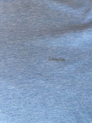 Calvin Klein Liquid Touch Men’s Blue Short Sleeve T-Shirt, L