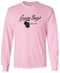 Green Bay Wisconsin State T-Shirt Long Sleeve Graphic Tees Unisex apparel