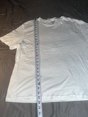 True Religion T-shirt Mens XL White Metallic Horseshoe Logo Short Slevee Tee