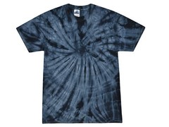 Multi-Color Tie Dye T-Shirts Kids & Adult 100% Pre-Shrunk Cotton Colortone