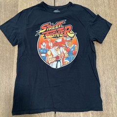Men’s Street Fighter Graphic Tee Size Medium Video Game T-shirt Sz Large