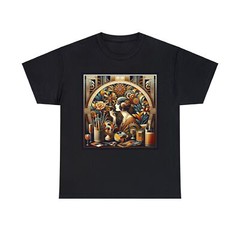 Unisex Adult T Shirt Art Deco Glamour: Flapper Elegance & Luxury Decor Unique