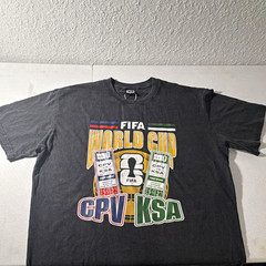 FIFA World Cup 26 Cabo Verde vs Saudi – 6/26/26 Match 65 T-Shirt Size Large