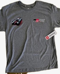 Toyota Gazoo Racing GR Logo Motorsport Men’s T-Shirt Sz (L) NWT Free Shipping