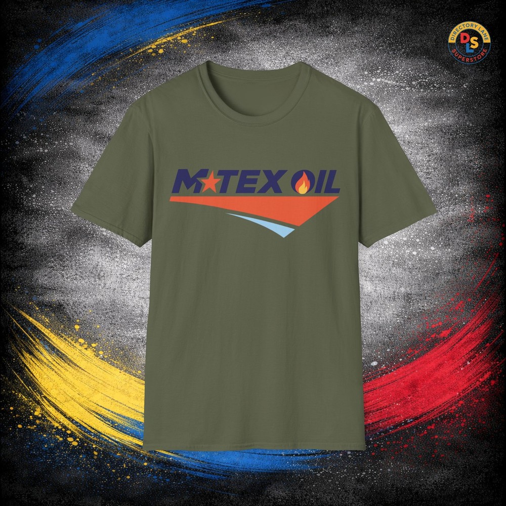 M Tex Oil T-Shirt Texas Landman TV Show M-Tex Unisex Graphic Tee S-3XL